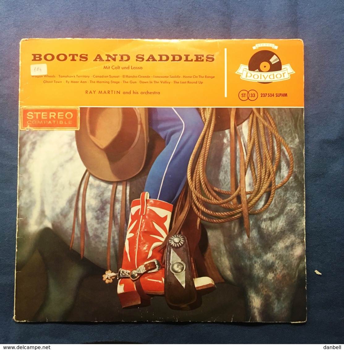 10) RAY MARTIN And His Orchestra - BOOTS AND SADDLES 1959 Stereo POLYDOR GERMANY - Instrumental