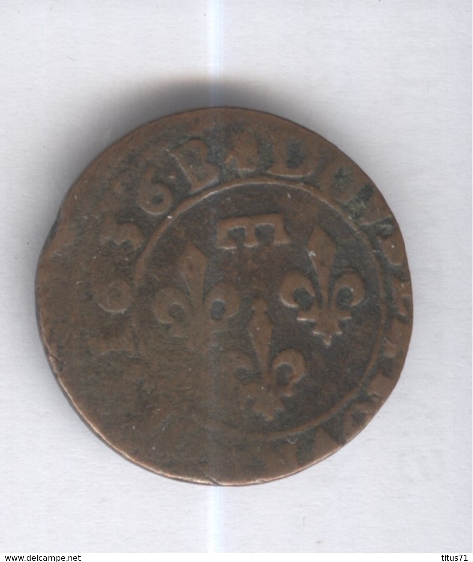 Double Tournois Dombes 1636 - 1610-1643 Louis XIII Le Juste