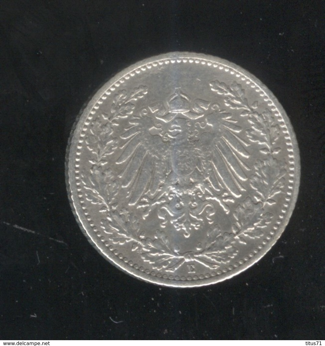 1/2 Mark Allemagne / Germany 1905 E - 1/2 Mark