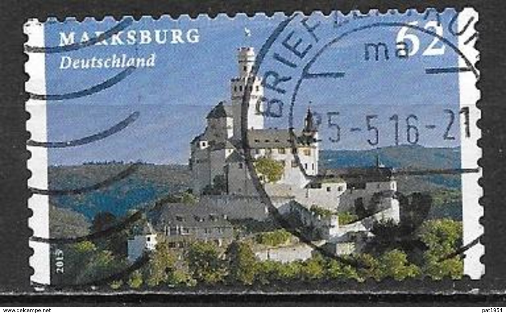 Allemagne 2015 N°2938 Oblitéré Chateau De Maresburg - Used Stamps