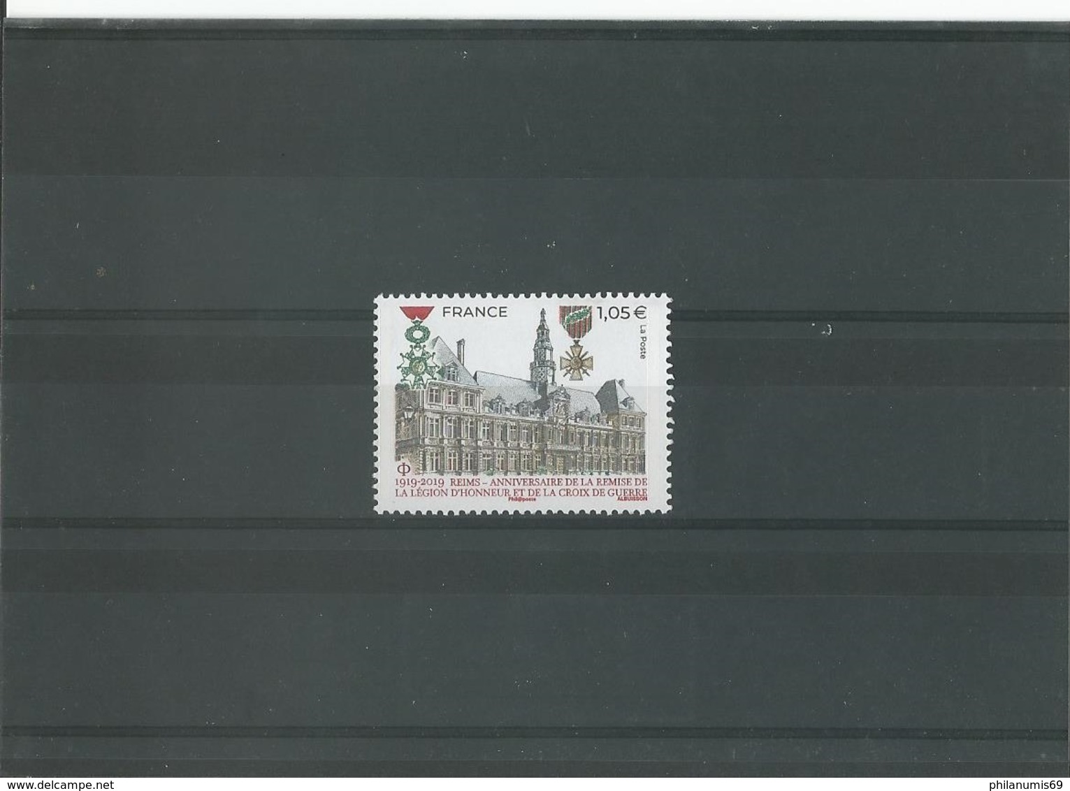 FRANCE 2019 - YT - NEUF SANS CHARNIERE ** (MNH) GOMME D'ORIGINE LUXE - Neufs