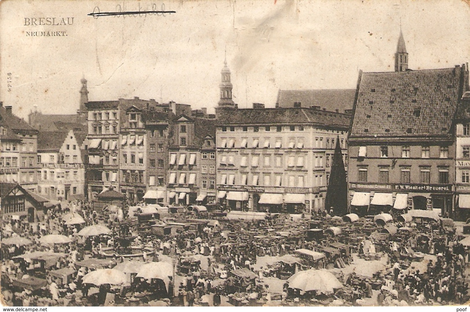 Polen : Breslau ---  Neumarkt - Pologne