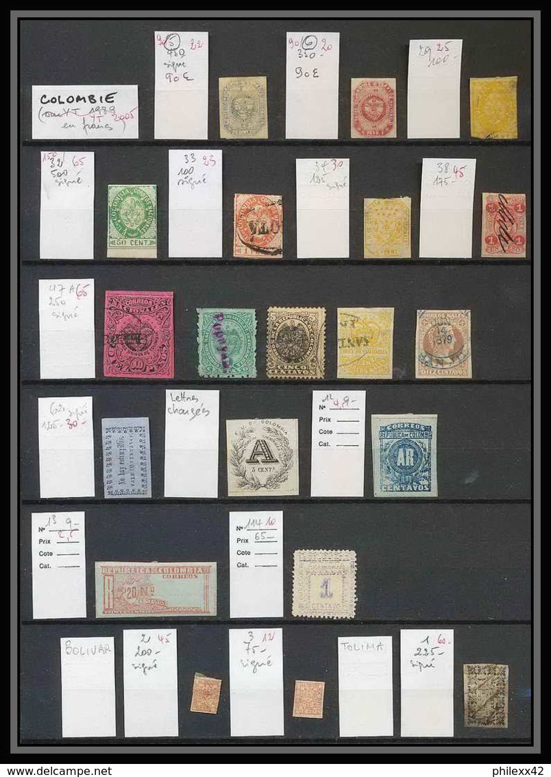 172 - Colombie (Colombia) Collection De Timbres Anciens Cote + De 600 Euros - Colombie