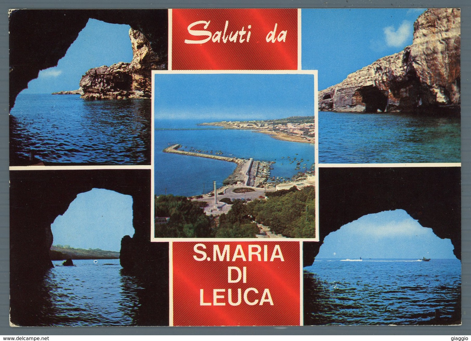°°° Cartolina - Saluti Da S. Maria Di Leuca Vedute Viaggiata °°° - Lecce