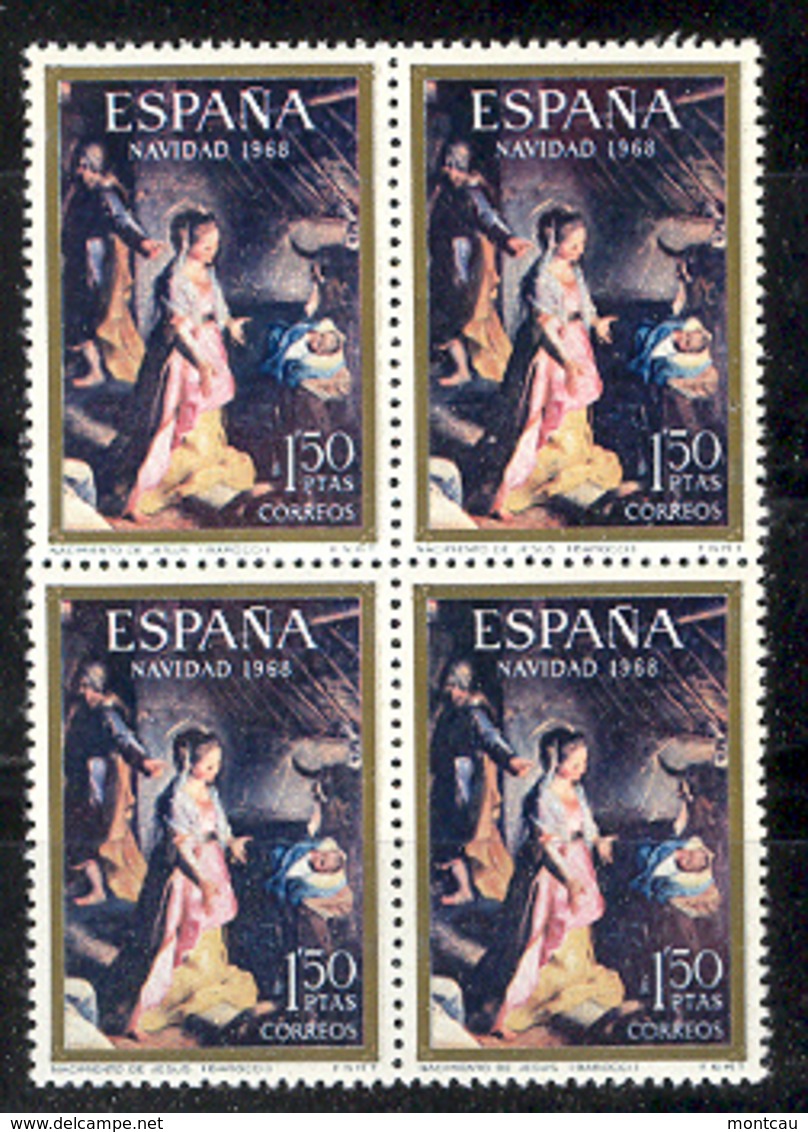 Spain 1968 - Navidad Ed 1897 - Bloque (**) - Nuevos