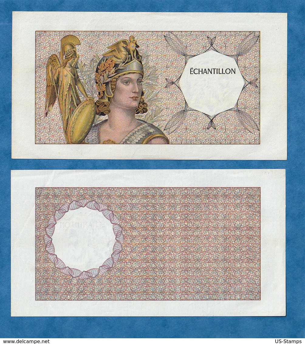 DIS-03-A-03 - ATHENA À GAUCHE - FORMAT 200 FRANCS MONTESQUIEU - ETAT : SPL - Fiktive & Specimen