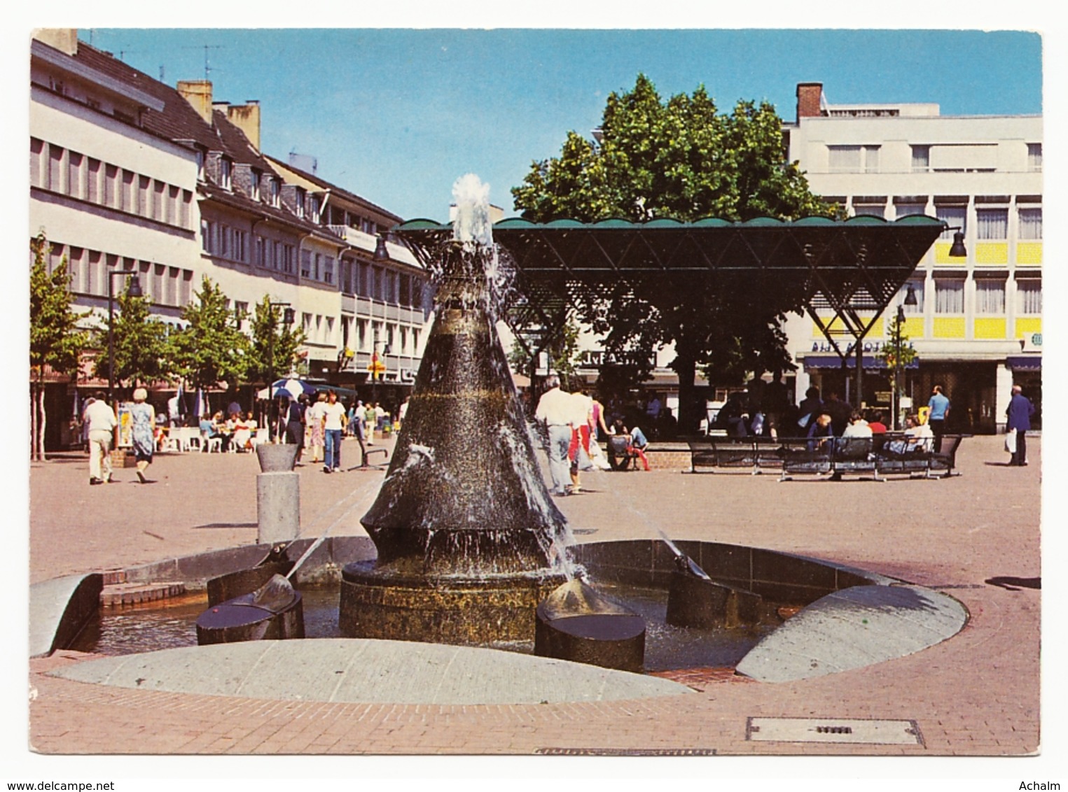 Bonn-Bad Godesberg - Theaterplatz Mit Brunnen - Bonn