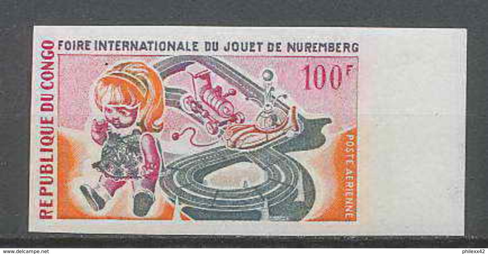 Congo 482 N°85 Foire Du Jouet à Nuremberg Non Dentelé Imperforate MNH ** - Neufs
