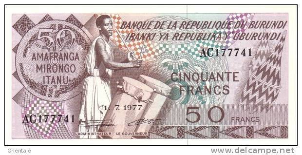 BURUNDI P. 28a 50 F 1979 UNC - Burundi