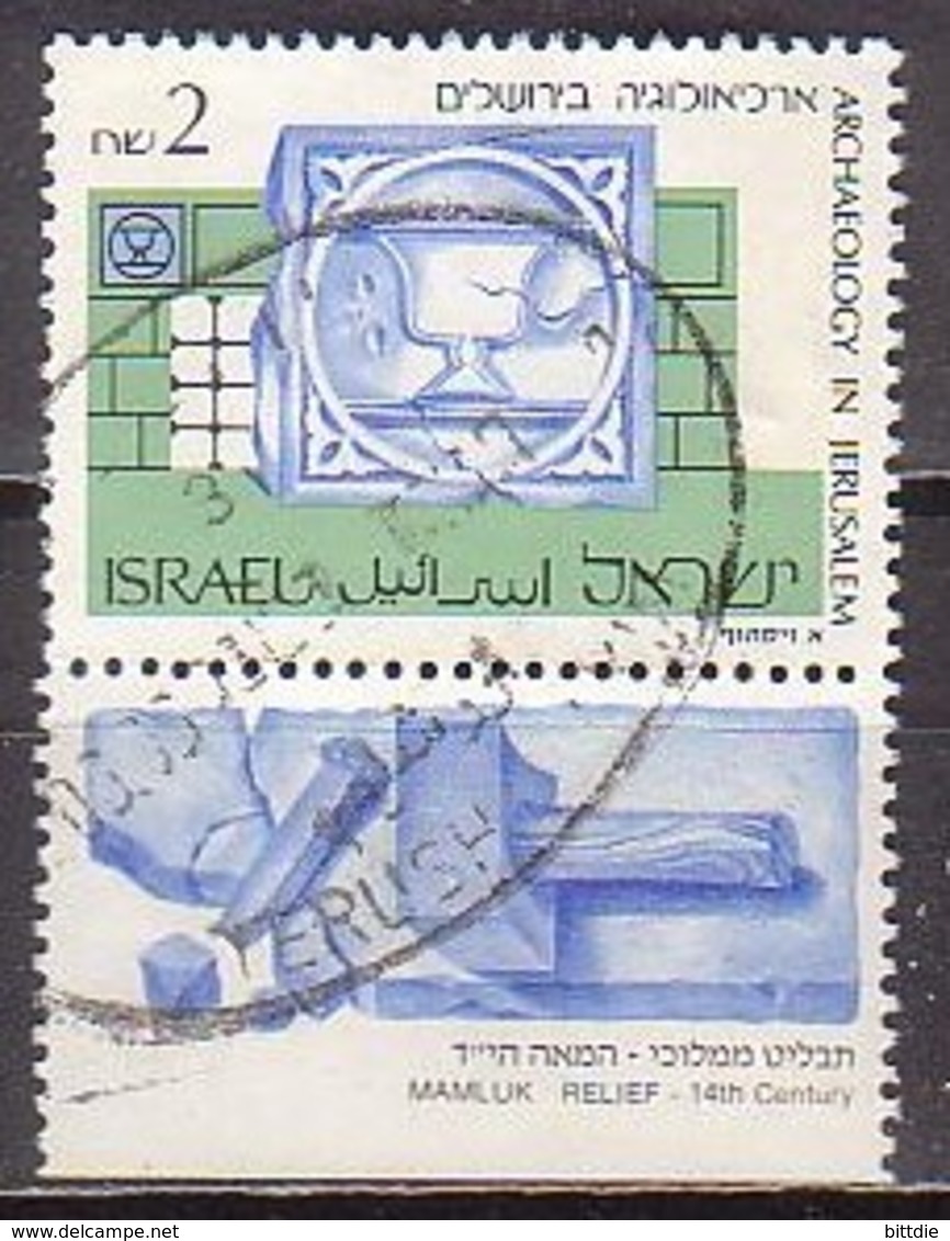 Israel  1163 X , O  (U 1979) - Usati (con Tab)