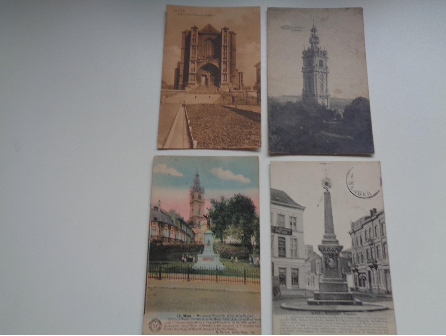 Lot De 20 Cartes Postales De Belgique   Mons    Lot Van 20 Postkaarten Van België  Bergen - 20 Scans - 5 - 99 Karten