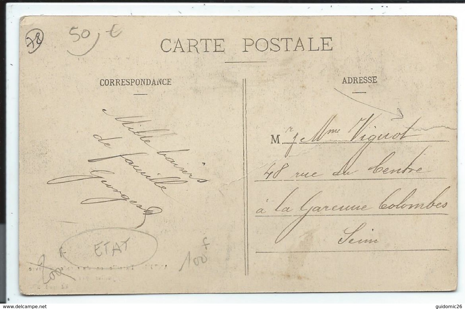 Mantes Déraillement Du Rapide Du Havre 1911,voir état - Mantes La Jolie