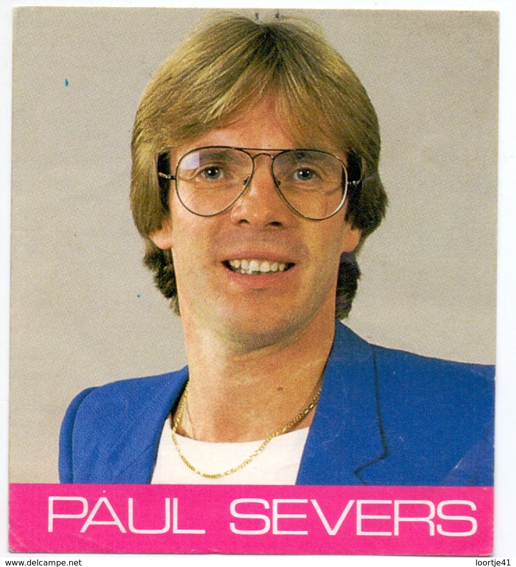 Sticker - Zanger Componist - Paul Severs - Autocollants