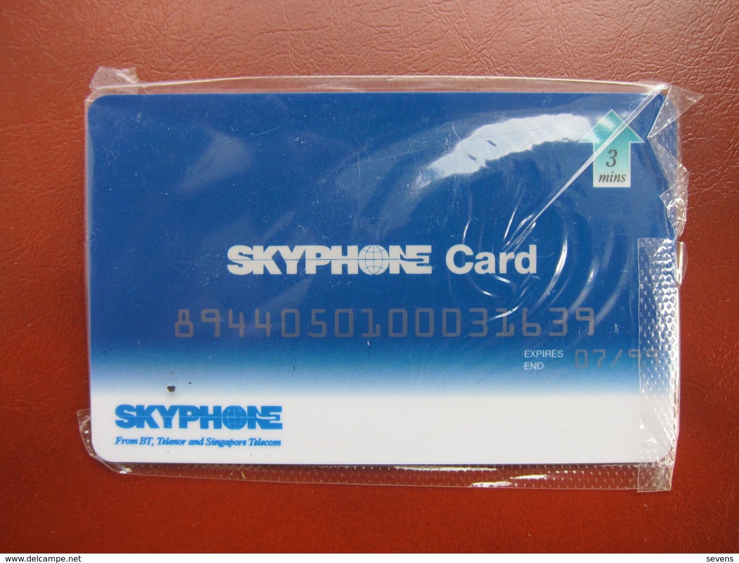 SKyphone Magnetic Phonecard, Mint In Blister - Other & Unclassified