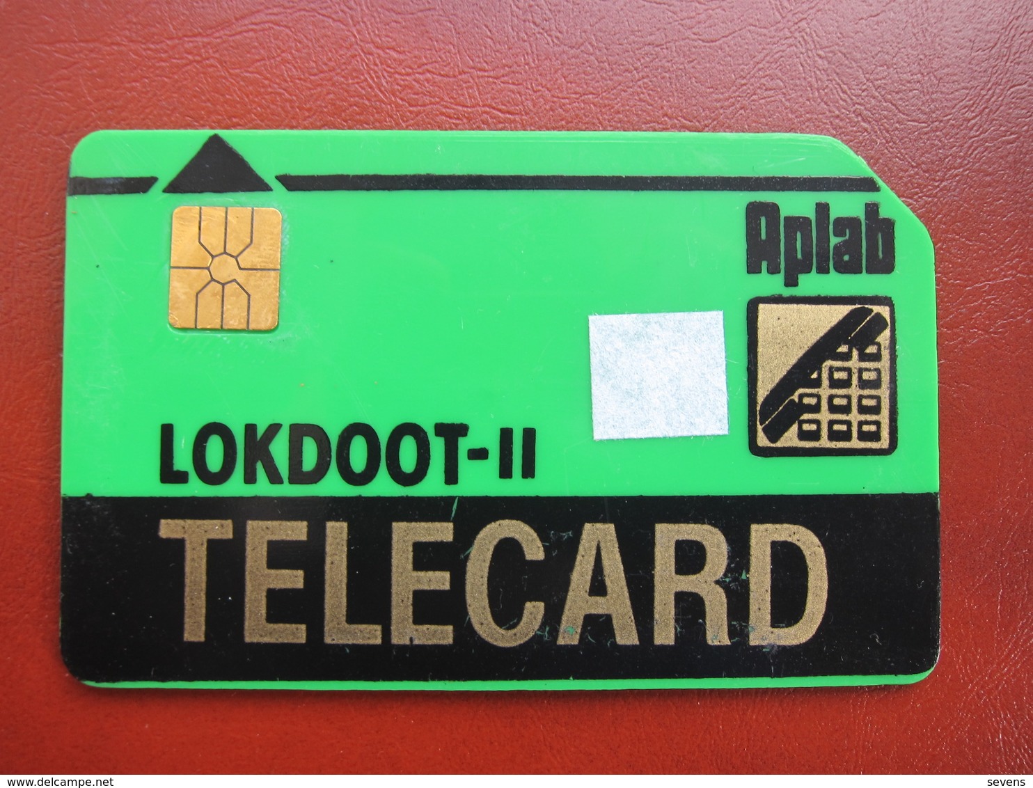 Chip Phonecard,Lokdoot-II,thick Card,used - Indien