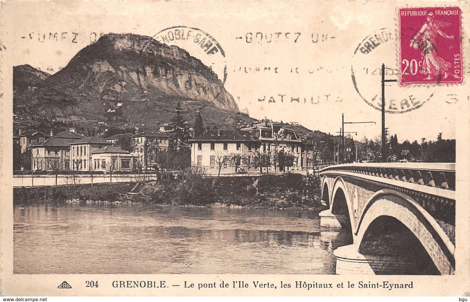 Grenoble (38) - Lot de 9 cartes - Format 9x14 - toutes scannées