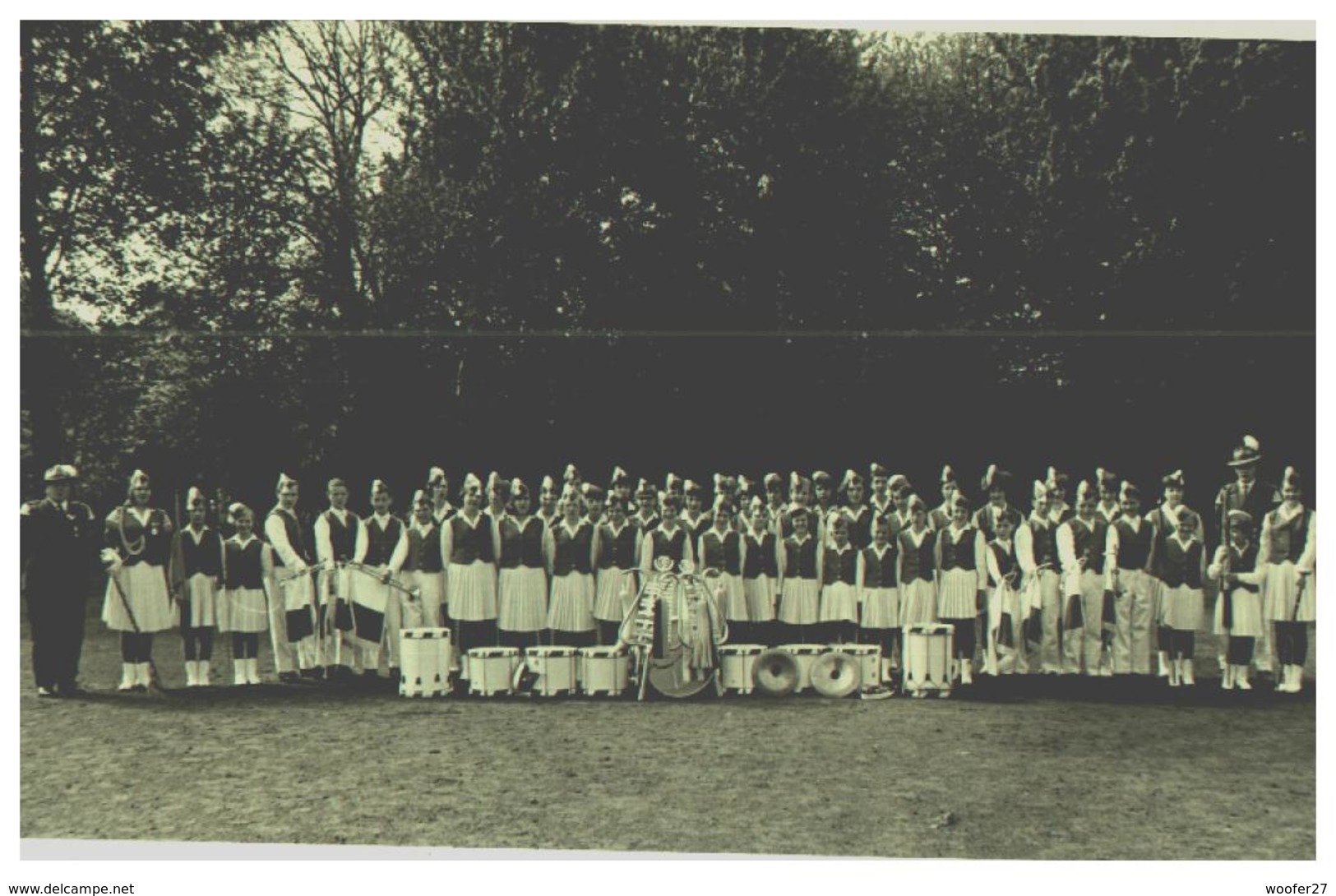 ALLONNES En 1967 Groupe De Musique Allemand DELMENHORSTER TURNERBUND  Abt. Spieimanrszug - Allonnes