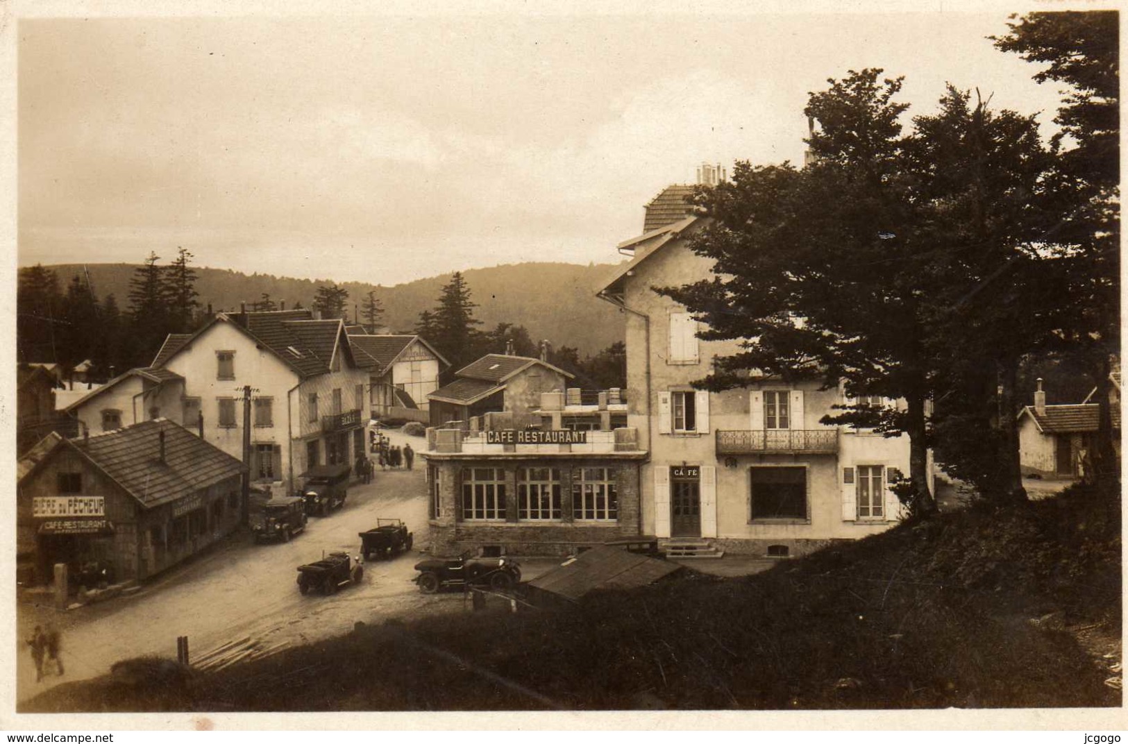 Col De La Schlucht. Café Restaurant  Carte Photo - Andere & Zonder Classificatie