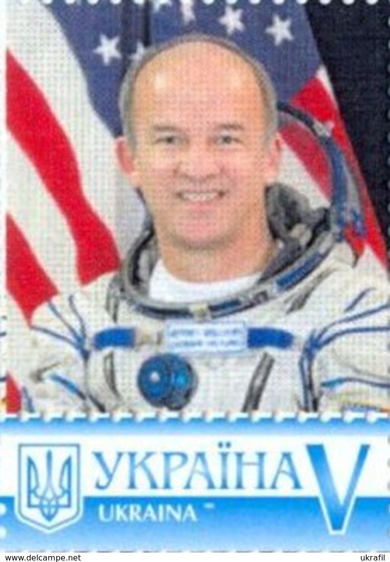Ukraine 2016, Space, USA Astronaut, 1v - Ucrania