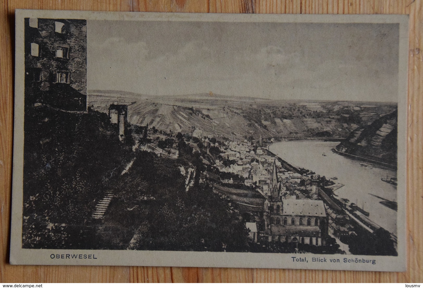 Oberwesel - Total Blick Von Schönburg - (n°17300) - Oberwesel