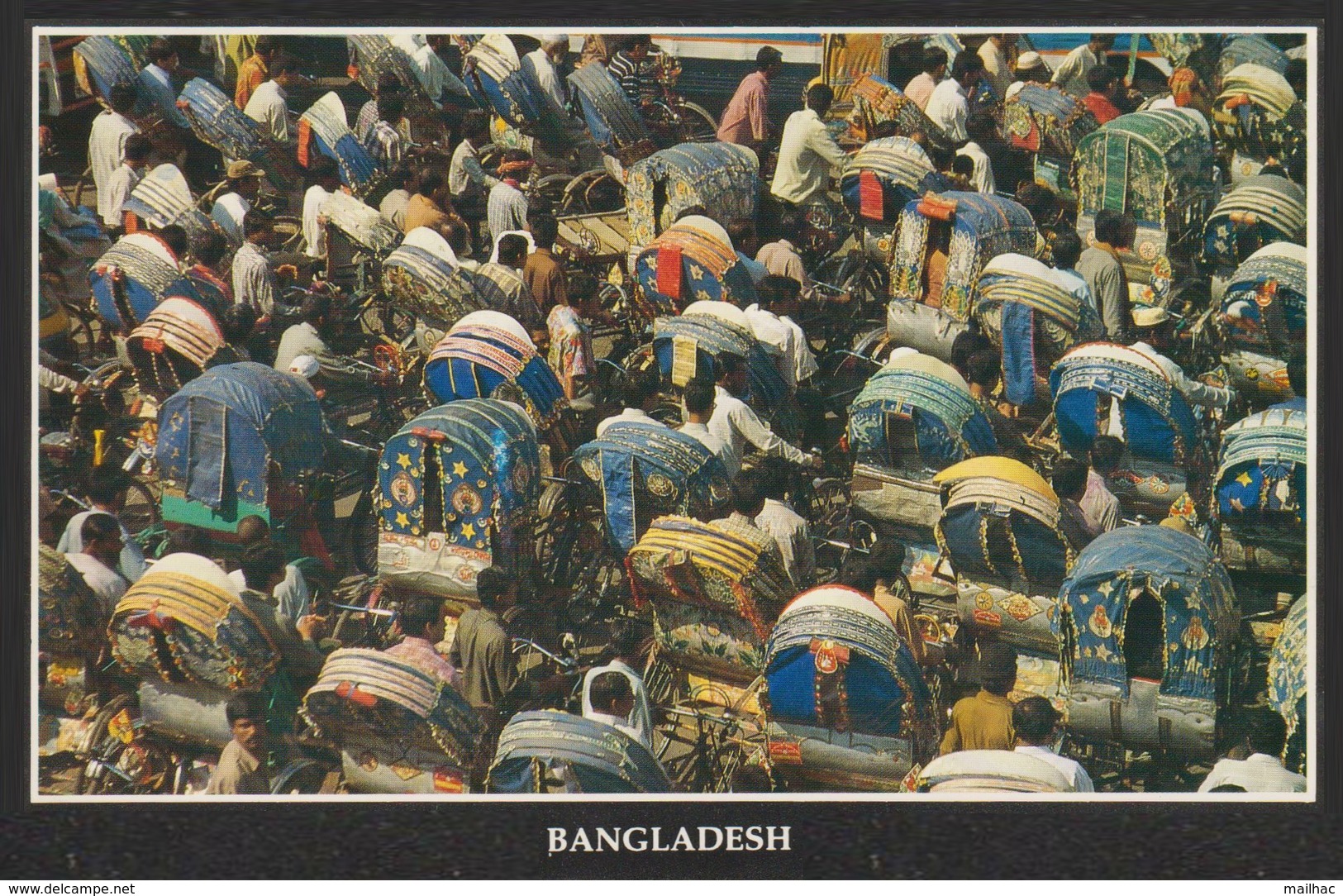 BANGLADESH - RICK SHAW - Tricycles (nombreux) - Voyagée 2000 - Bangladesh