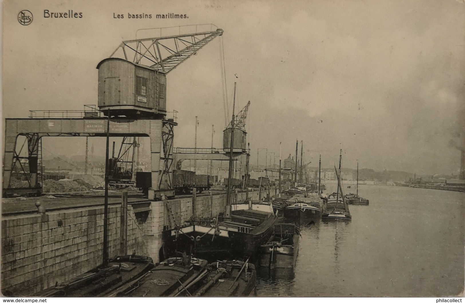 Bruxelles // Les Bassins Maritime 1919 - Maritime
