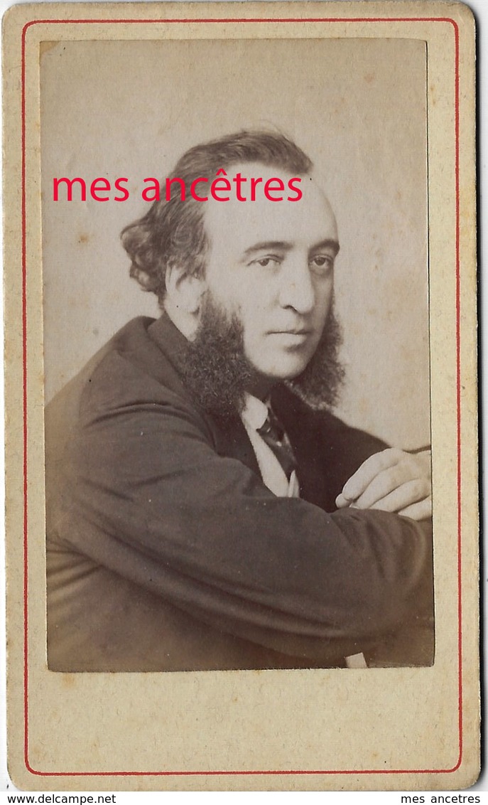 CDV Beau Portrait De Jules Ferry - Antiche (ante 1900)