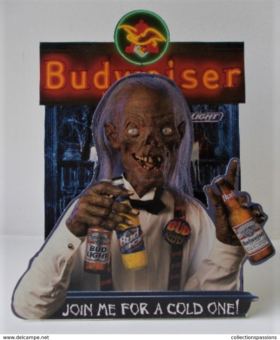 Carton Publicitaire. Momie. BUDWEISER - - Paperboard Signs