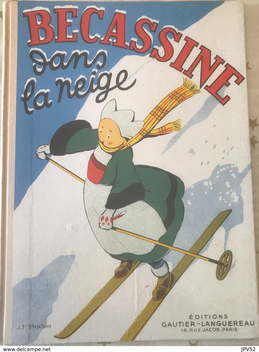 (7) Bécassine Dans La Neige - 1951 - Bécassine