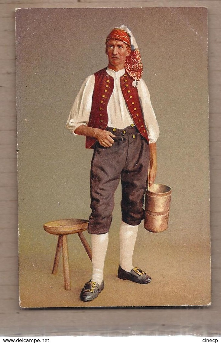 CPA SUISSE - GUGGISBERG - Guggisberger-Senn - TB PLAN TB PORTRAIT HOMME En Costume - Guggisberg