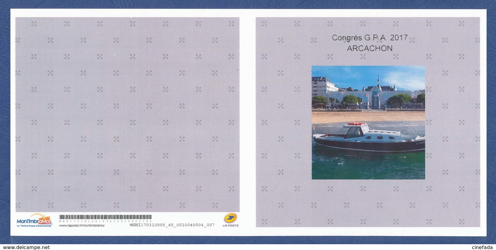 Bassin D'Arcachon. Mairie, Palais Des Congrès. COLLECTOR De 4 Timbres Autocollants "Lettre Prioritaire 20g France" Neuf* - Collectors