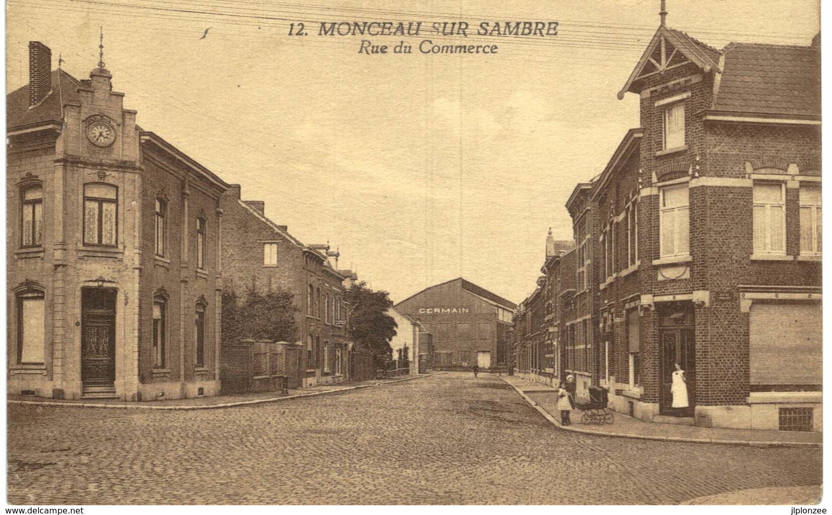 MONCEAU-SUR-SAMBRE  Rue Du Commerce. - Charleroi