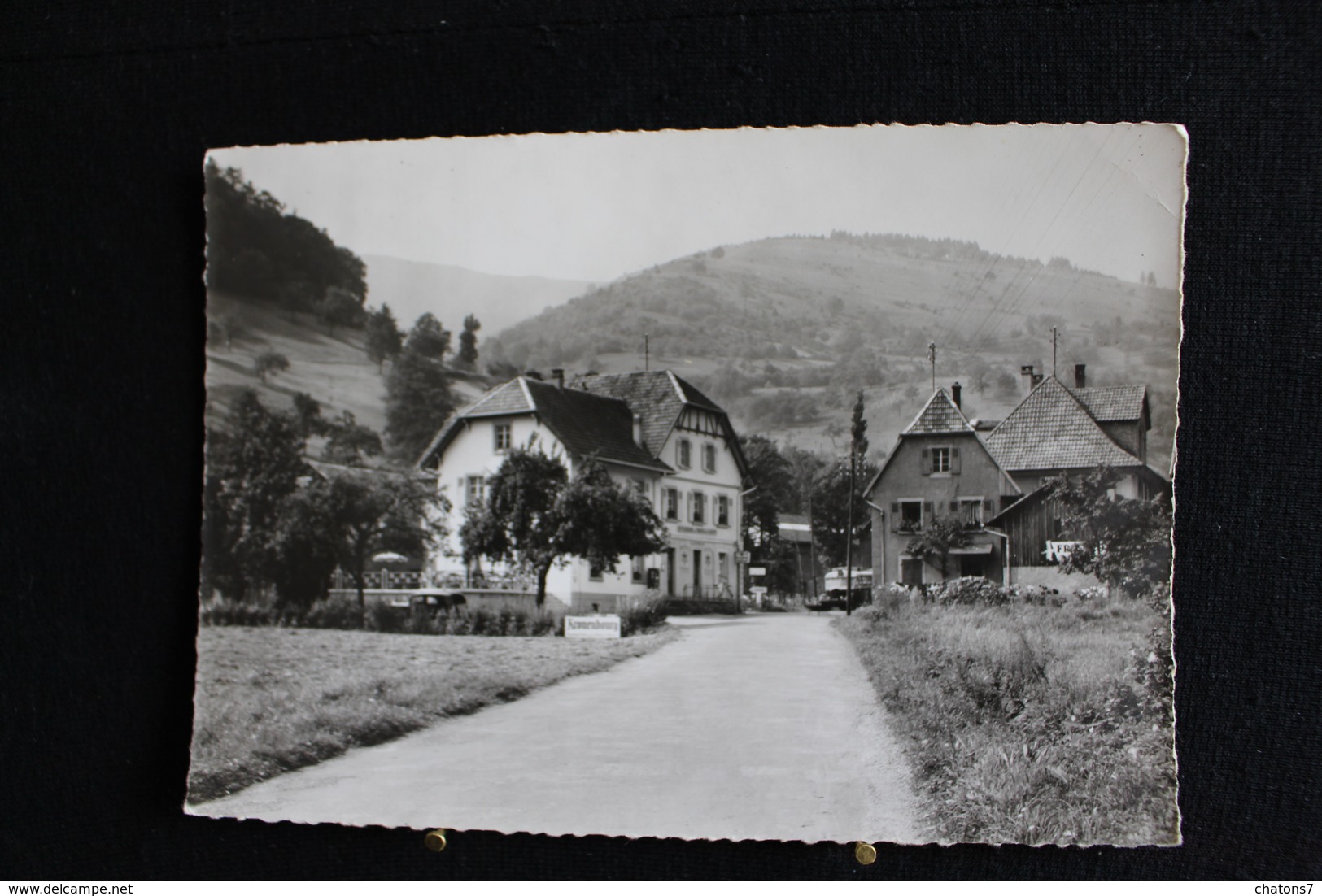 JA 116 - France - Haut-Rhin - Hôtel Restaurant " A La Truite De La Lauch " Linthal + Ancien Bus - Pas Circulé - Hotels & Restaurants