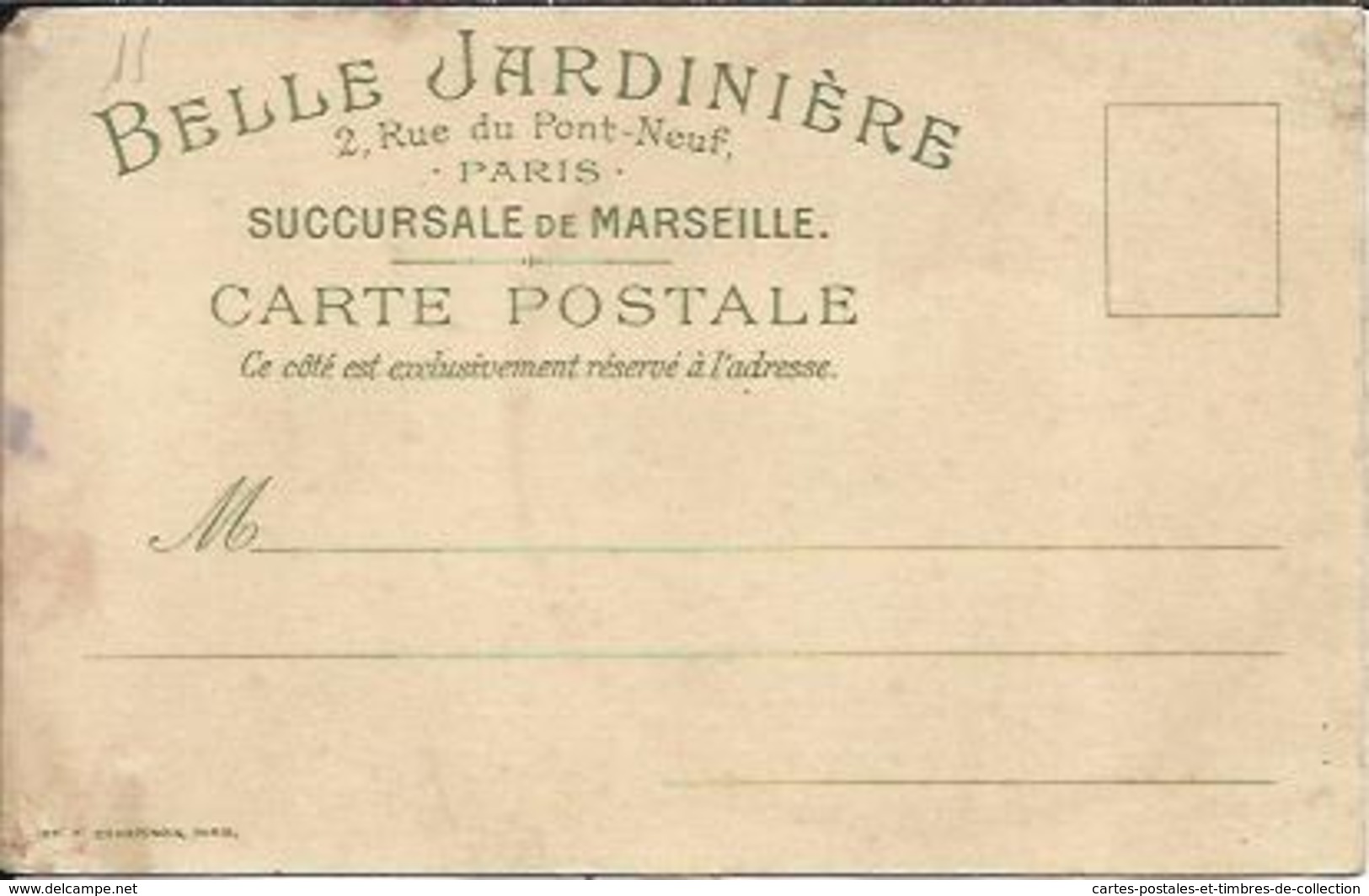 NOVEMBRE , Souvenir De La Belle Jardinière , Succursale De MARSEILLE , Illustrateur : Alphonse MUCHA - Mucha, Alphonse
