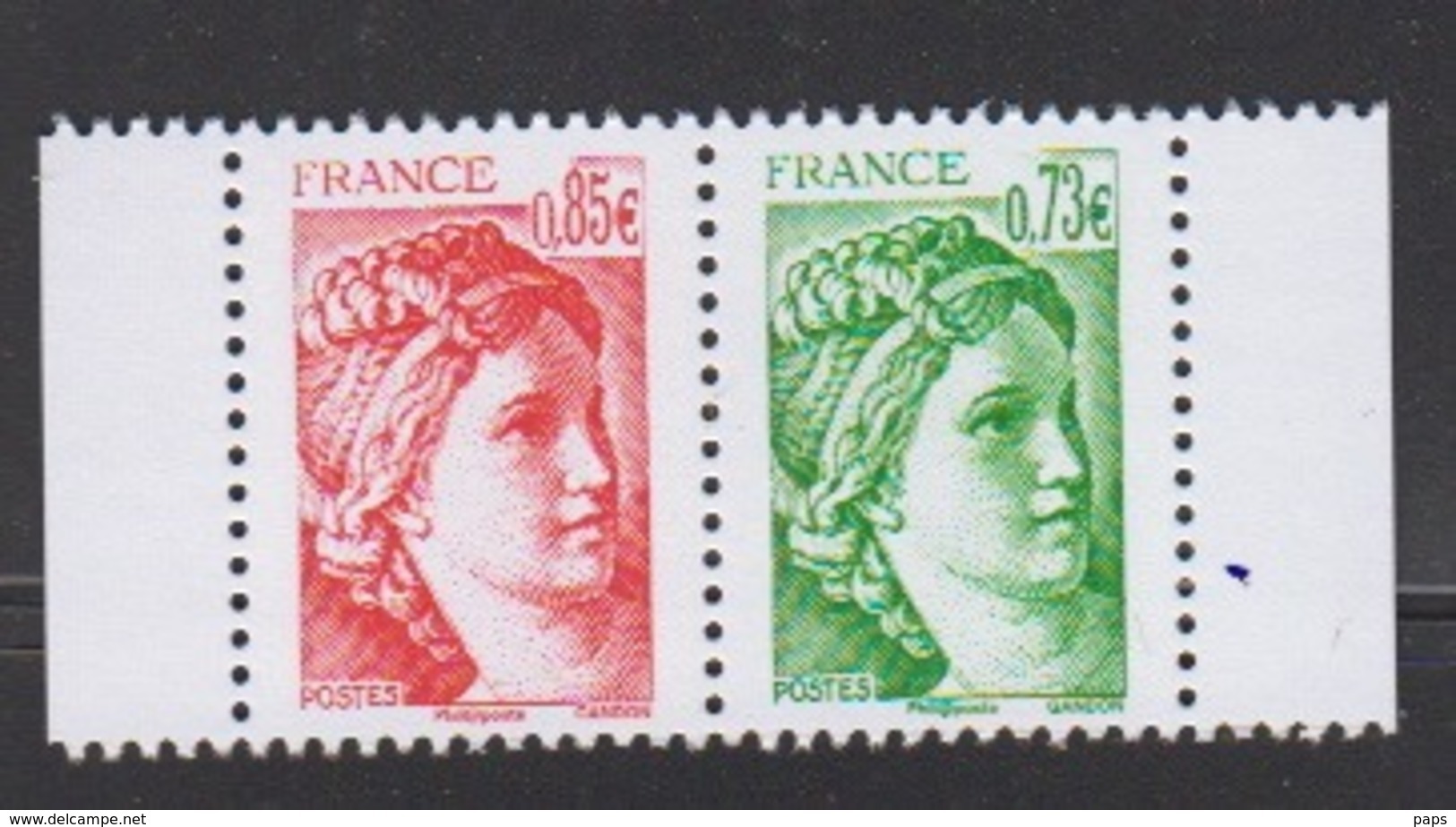 2017-N°5184/5183** SABINE DE GANDON PAIRE DE CARNET - Unused Stamps