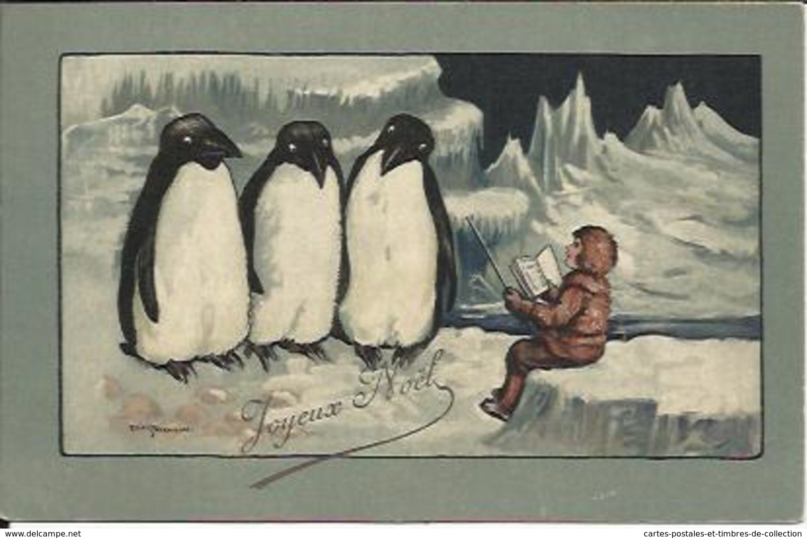 Joyeux Noël , Chorale De Pingouins , Illustrateur : Ethel PARKINSON - Parkinson, Ethel
