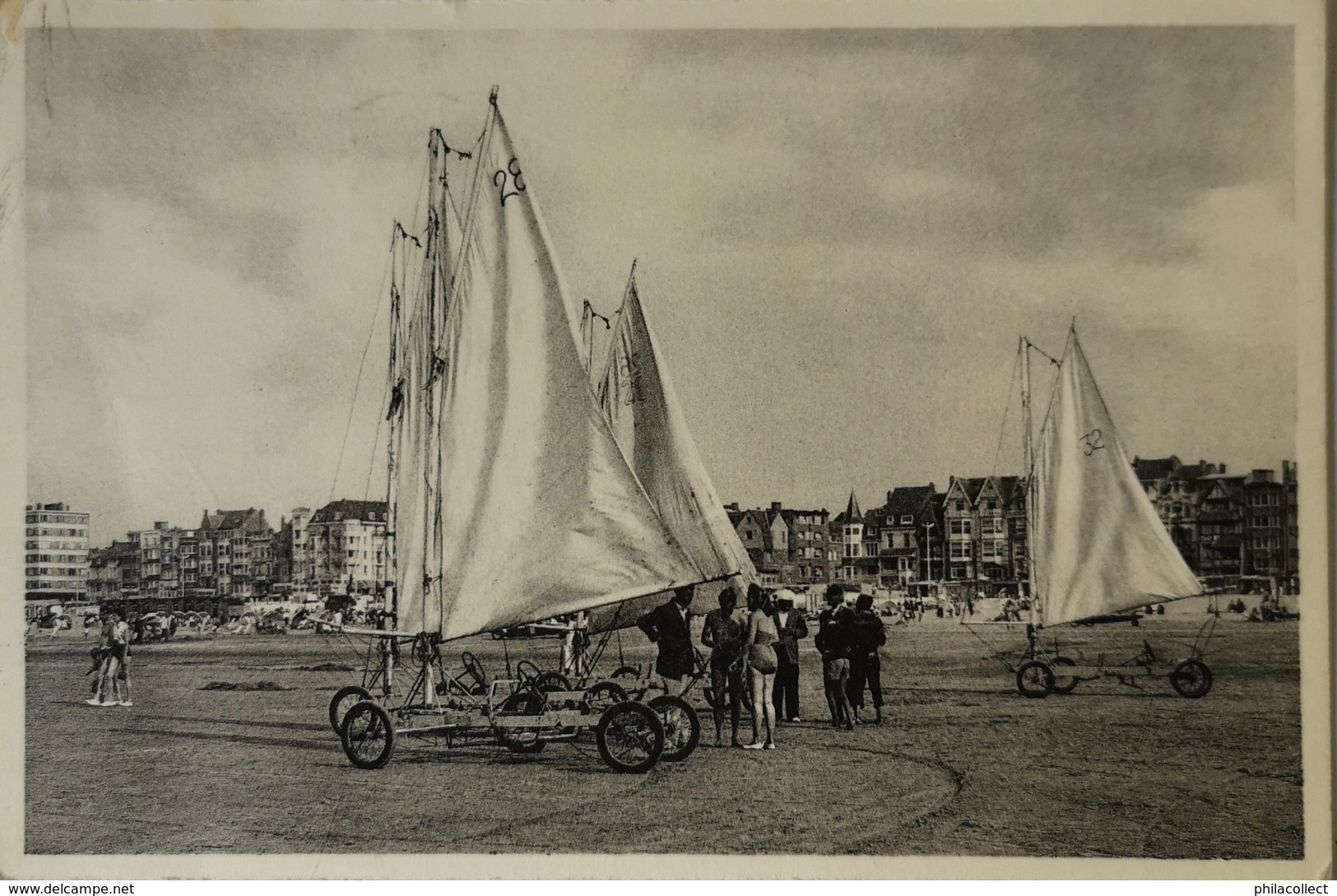 De - La Panne / Zeilwagens - Chars A Voile 1959 - De Panne