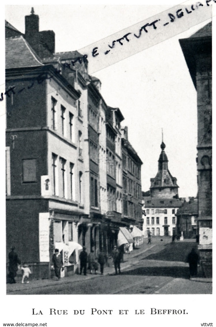 1929 : Photo, Belgique, Namur, La Rue Du Pont Er Le Beffroi - Collections