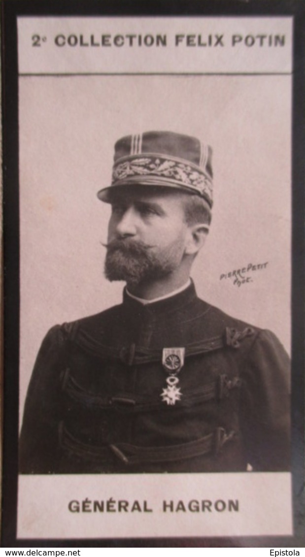 ► Général Alexis Hagron, Né à Caen - Ecole Spéciale Militaire De Saint-Cyr -  Collection Photo Felix POTIN 1908 - Félix Potin