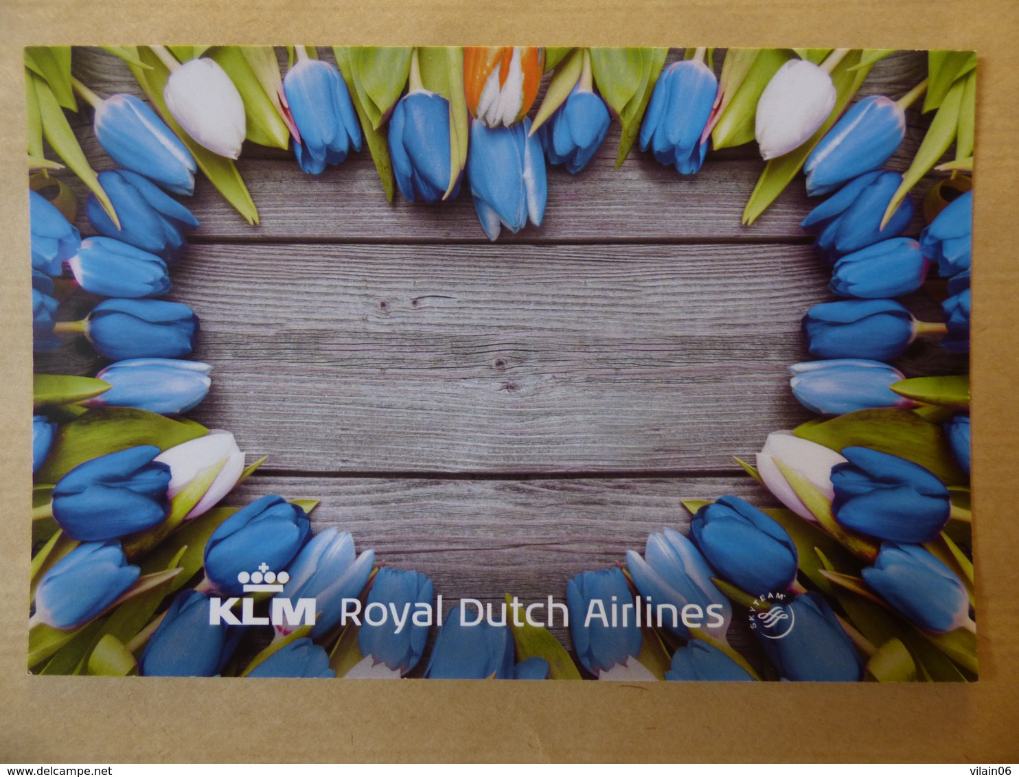 AIRLINE ISSUE / CARTE COMPAGNIE    KLM ROYAL DUTCH AIRLINES - 1946-....: Ere Moderne