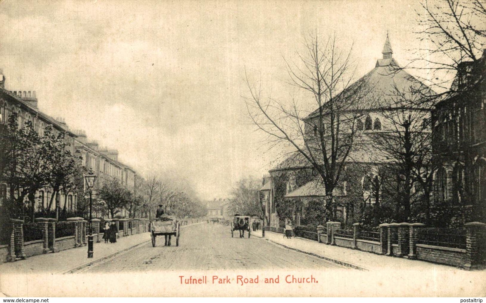 Tufnell Park Road And Church. Reino Unido // UK - Otros & Sin Clasificación