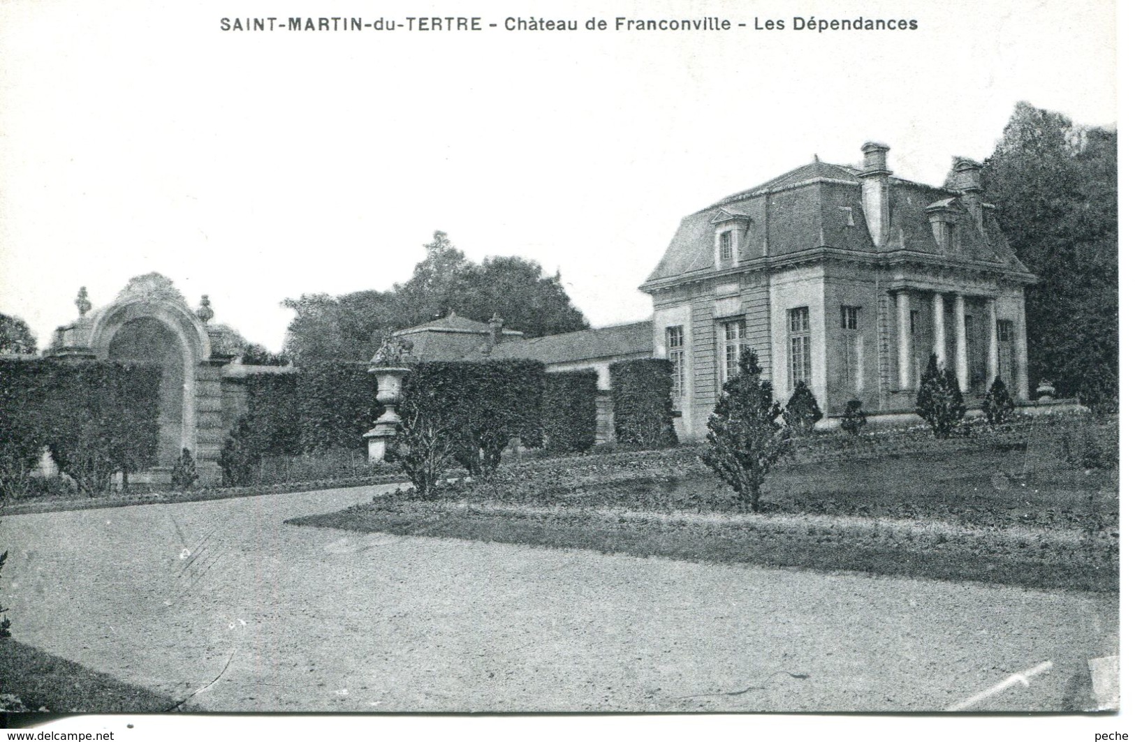 N°4073 T -cpa St Martin Du Tertre -château De Franconville -les Dépendances- - Saint-Martin-du-Tertre