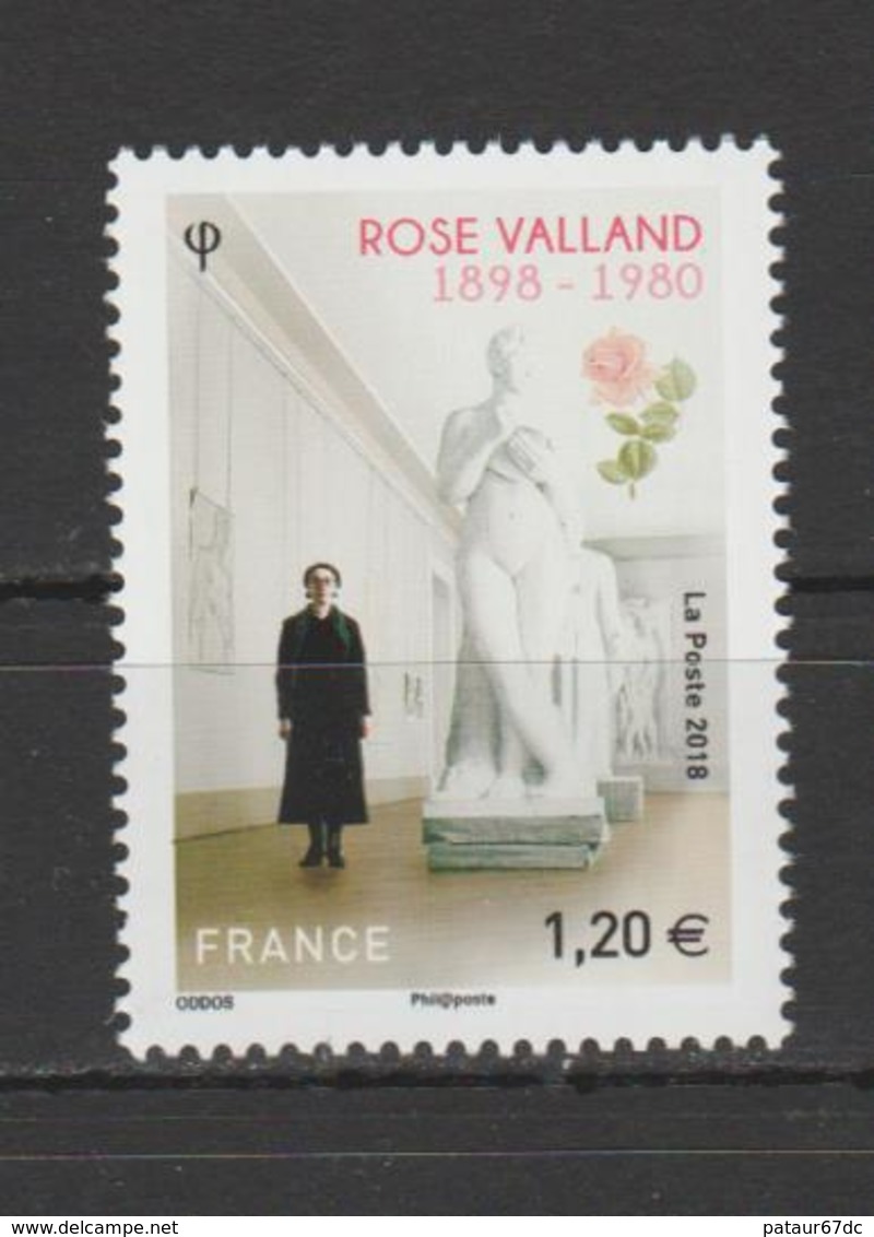 FRANCE / 2018 / Y&T N° 5267 ** : Rose Valland X 1 - Unused Stamps