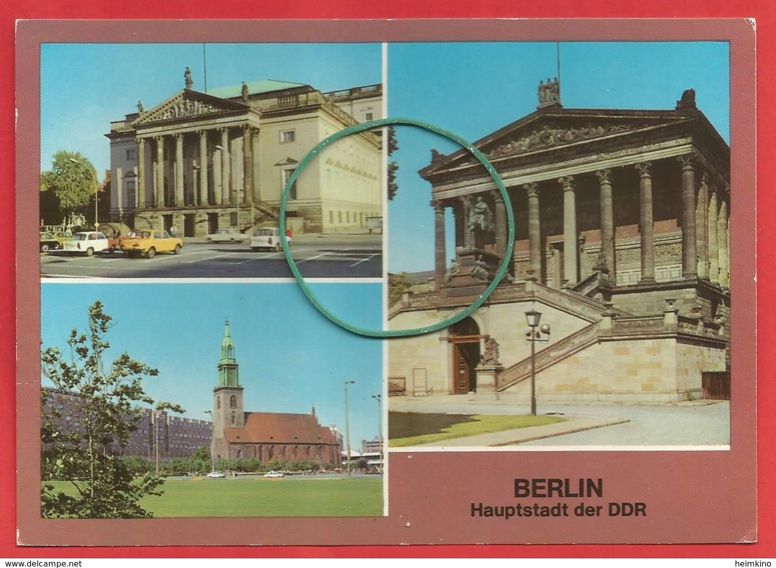 Berlin,  Hauptstadt Der DDR, Deutsche Staatsoper, Marienkirche, National-Galerie - Altri & Non Classificati