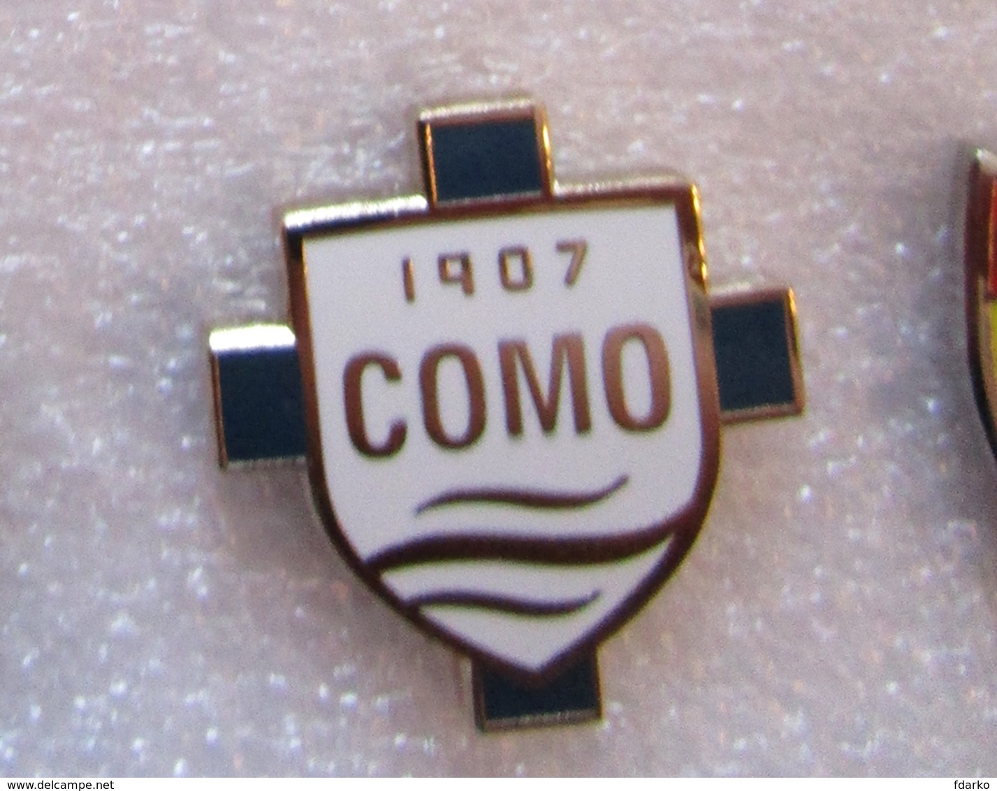 1907 Como Calcio Insignes De Football Badges Insignias De FÚtbol Fußball-Abzeichen Spilla - Calcio