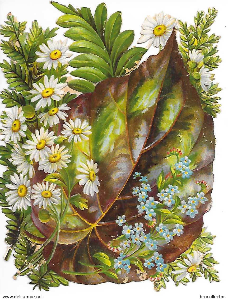 CHROMO Découpi ( Format = 11cm X 15cm ) - Blumen