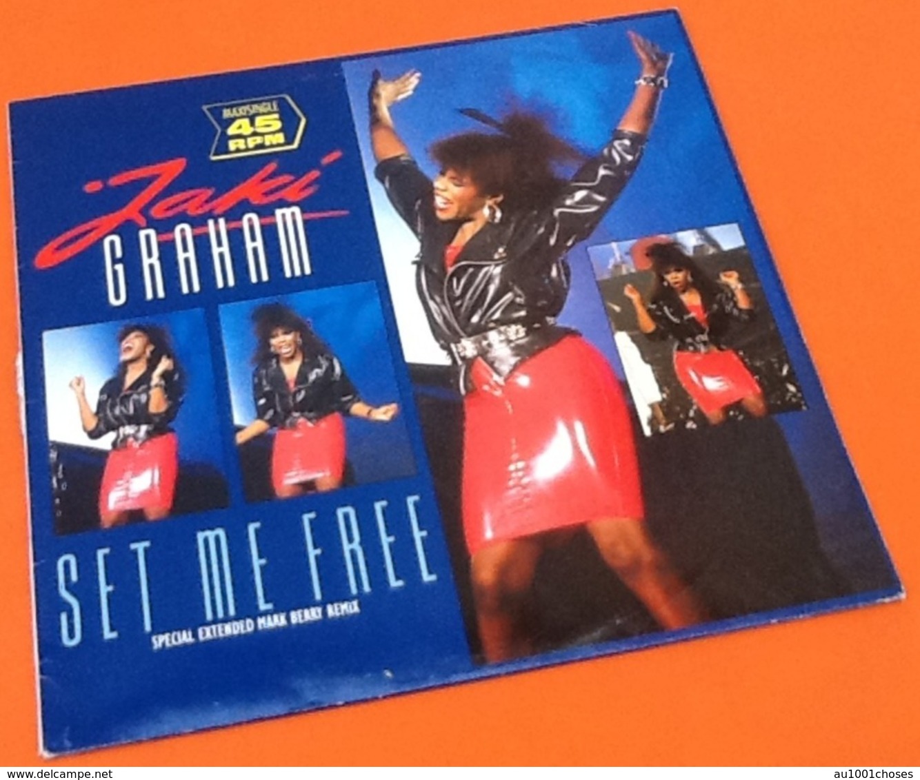 Vinyle Maxi 45 Tours Jaki Graham  See Me Free (1986) - 45 T - Maxi-Single