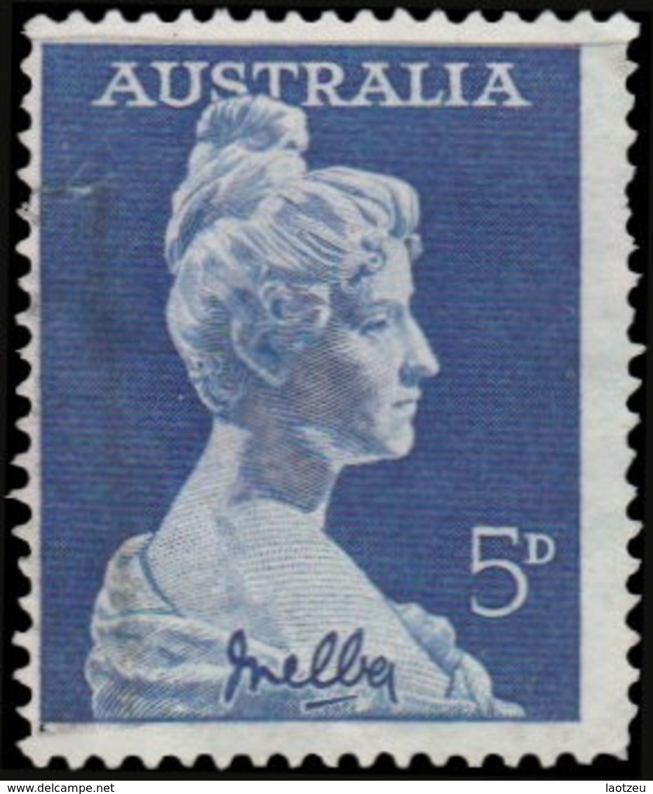 Australie 1961. ~  YT 275 - Nelly Melba, Chanteuse - Used Stamps