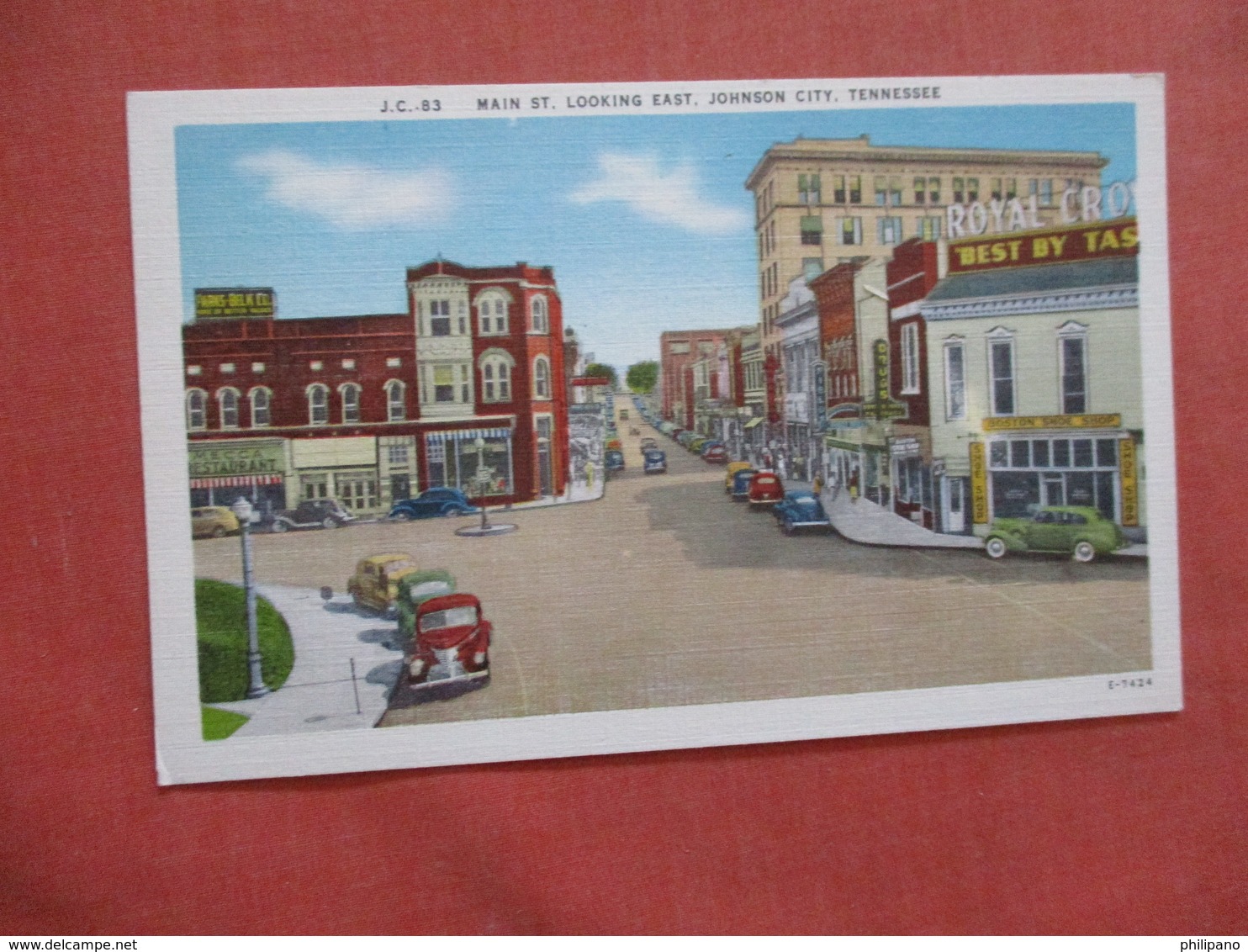 Main Street    Tennessee > Johnson City  Ref 3911 - Johnson City