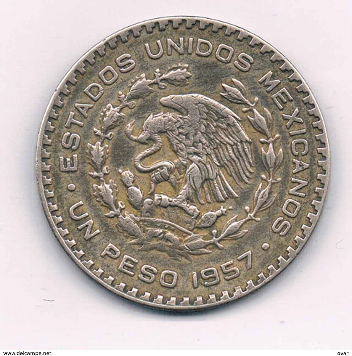 1 PESO 1957 MEXICO /1485/ - México